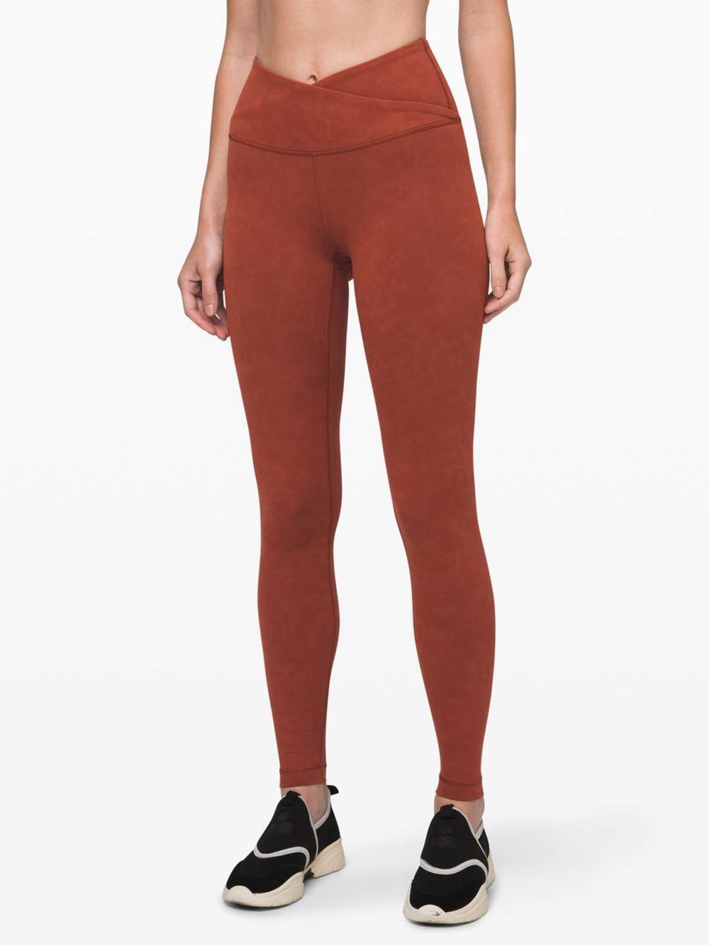 Lululemon Women's Always On High-Rise Tight 28" Sky Wash Print Rustic Clay Sz 6